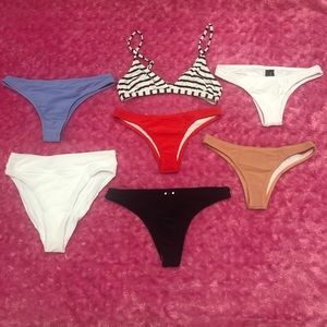 NASTY GAL 7 PIECE BIKINI SET
